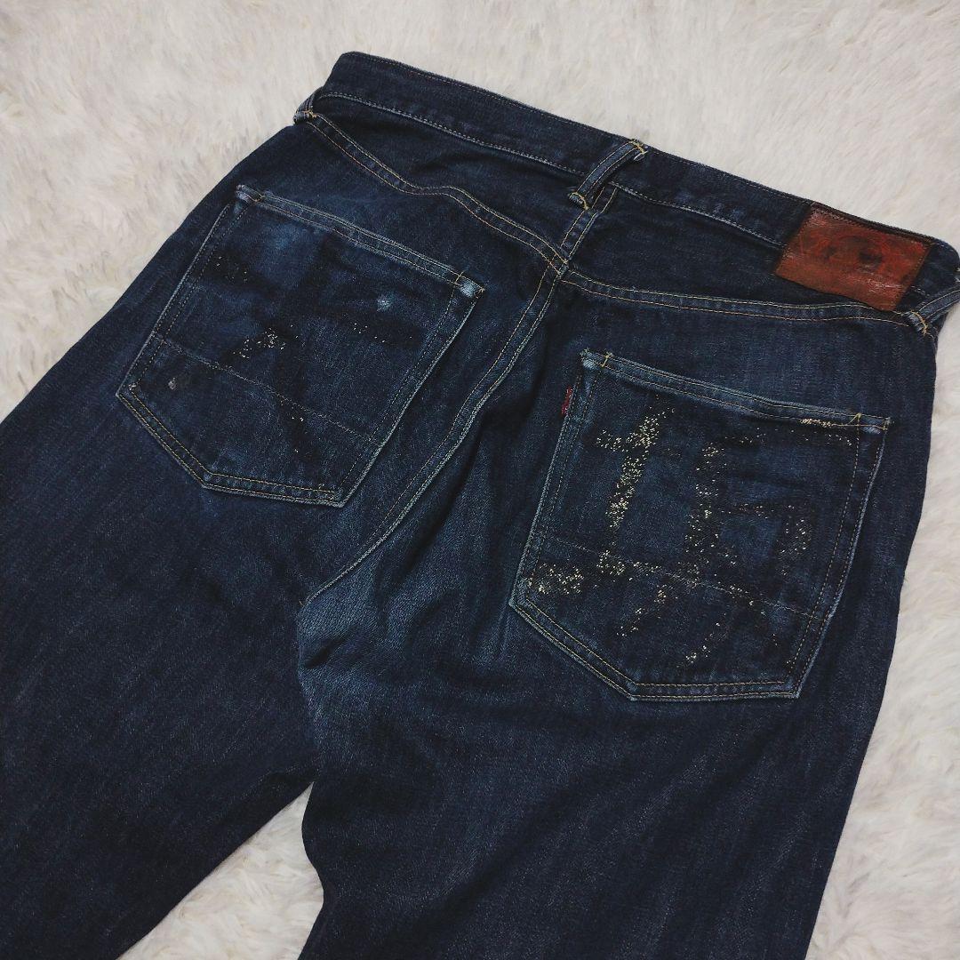EVISU エビス 2001 大坂 濃紺 W33 赤耳 セルビッチ 日本製