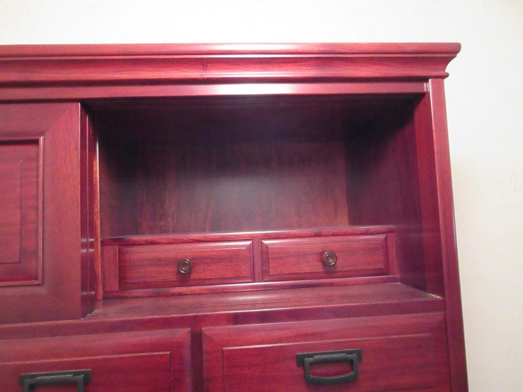 昭和レトロ　和ダンス　着物収納　天然木かりん　家具