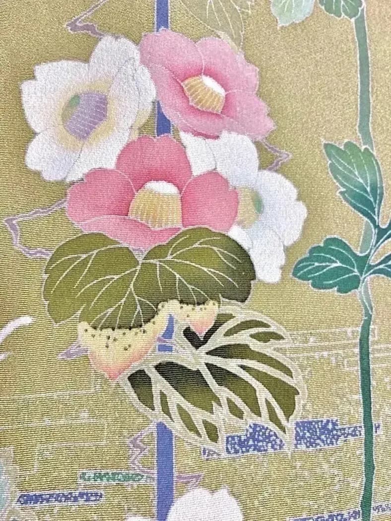 ご予約中 秀逸美品 鴛鴦 加賀友禅 世代を受け継ぐ名品 訪問着 気品ある優美さ