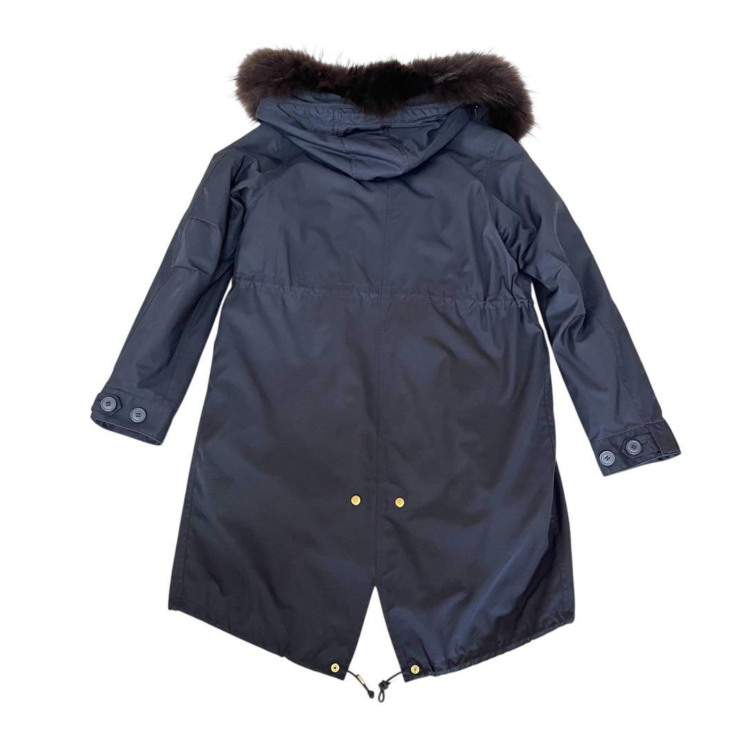 美品 IENAヴェトモン イエナ別注 ライナー付き モッズコート 38 ネイビー