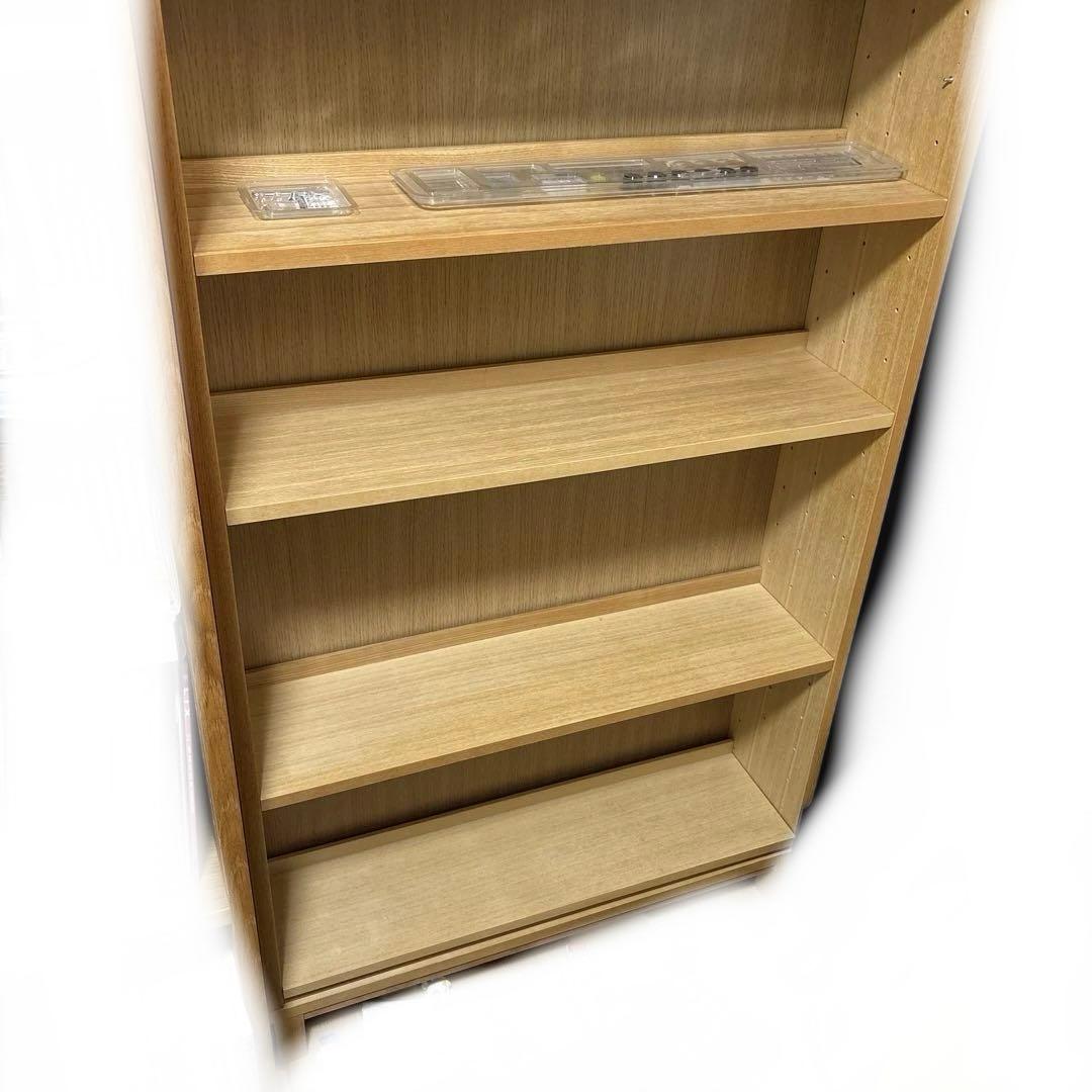 引越しの為8月6日まで　無印良品 MUJI 組合わせて使える木製収納 ハイタイプ