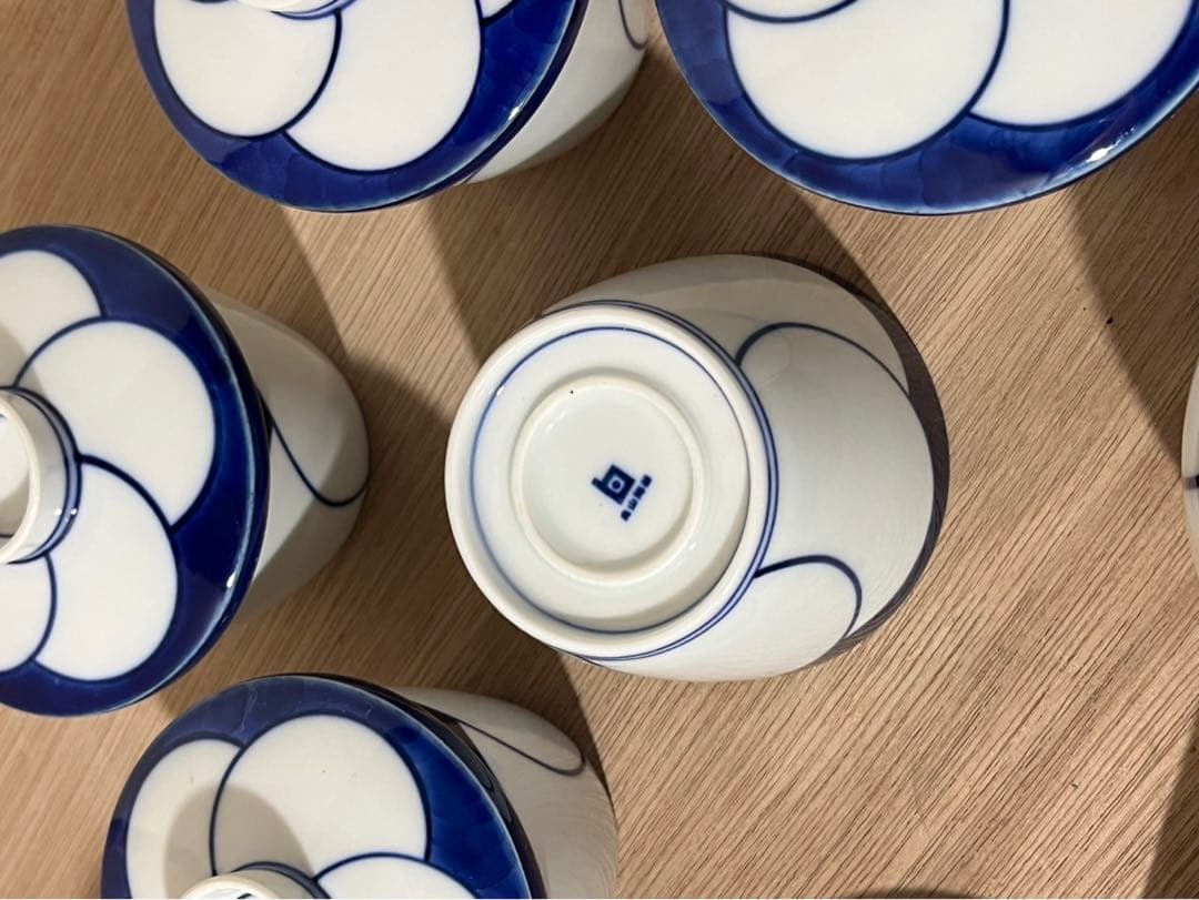 希少　白山陶器　ねじり梅　食器セット