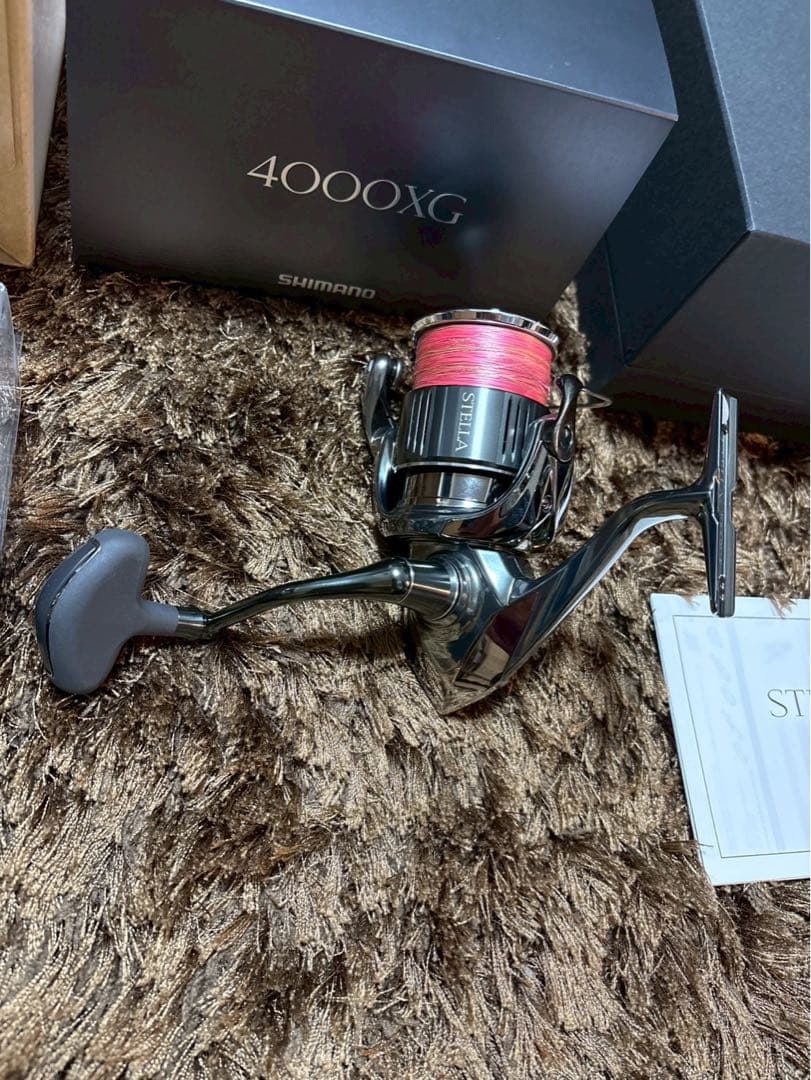 シマノ 22ステラ 4000XG SHIMANO スピニング　夢屋スプールセット