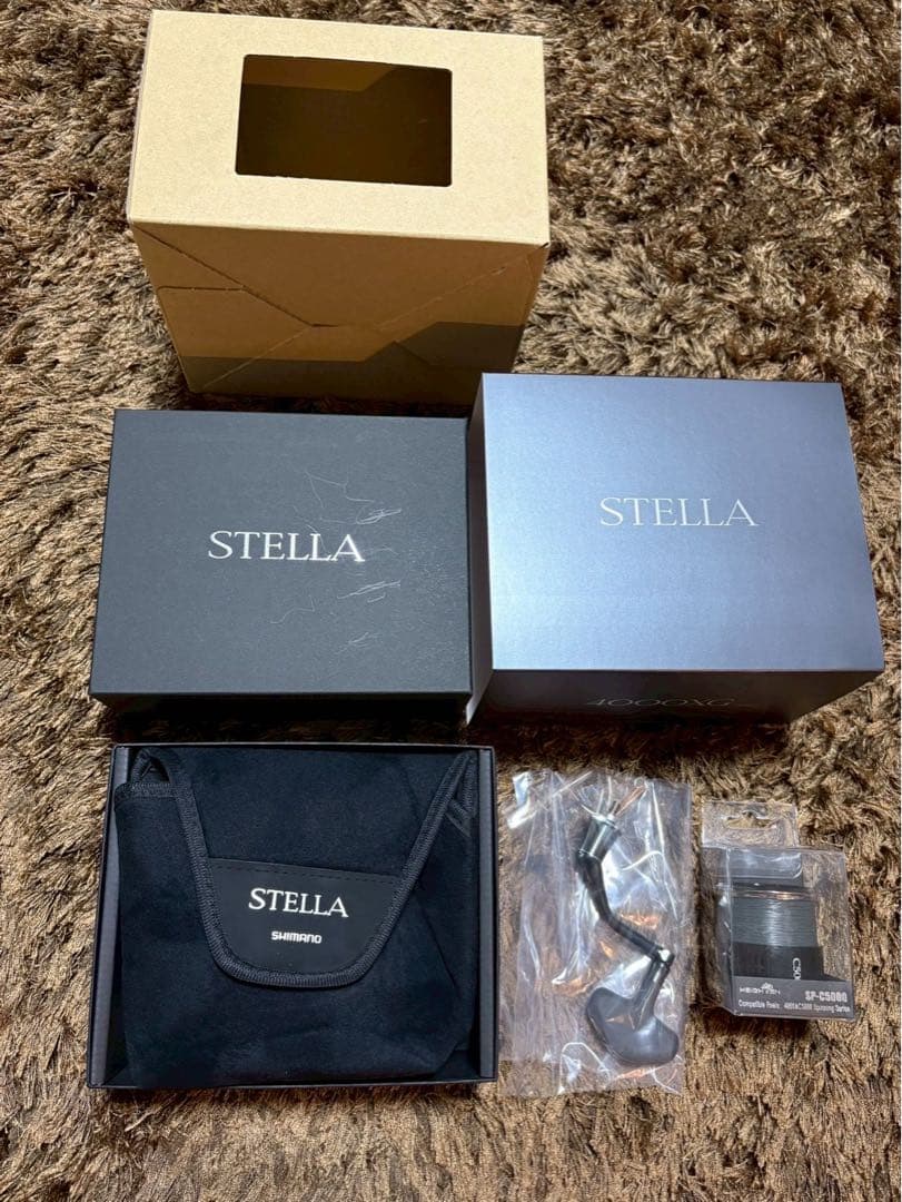 シマノ 22ステラ 4000XG SHIMANO スピニング　夢屋スプールセット