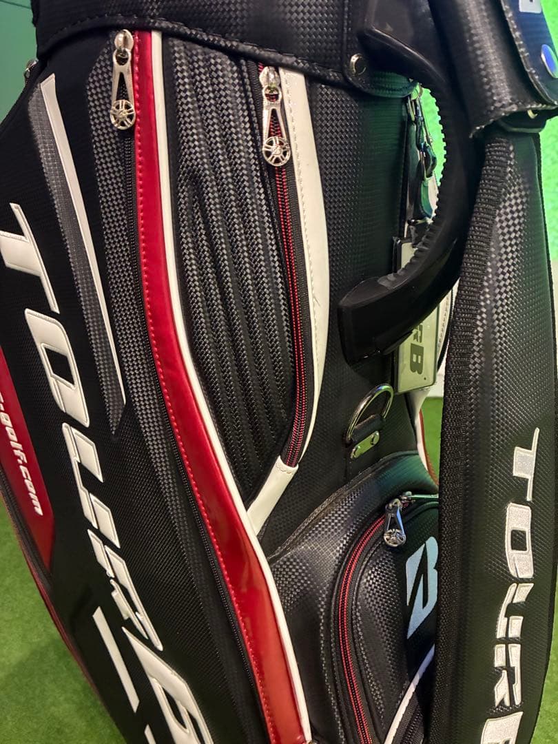 【美品】ブリヂストン TOUR B プロレプリカ キャディバッグ