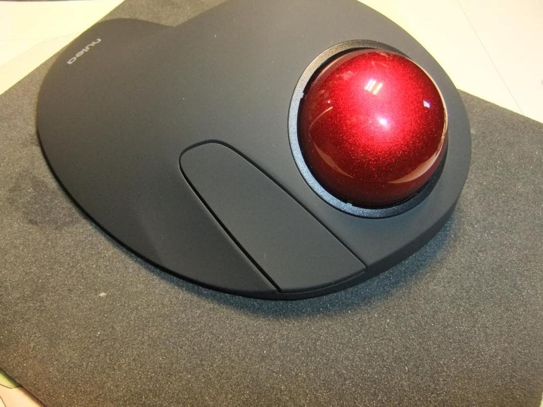 Nulea M505 無線 トラックボールマウス 人差し指操作 エルゴノミクスm