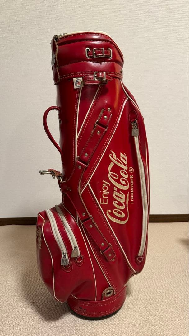 ビンテージ　ゴルフキャディバッグRon Miller Coca-Cola モデル