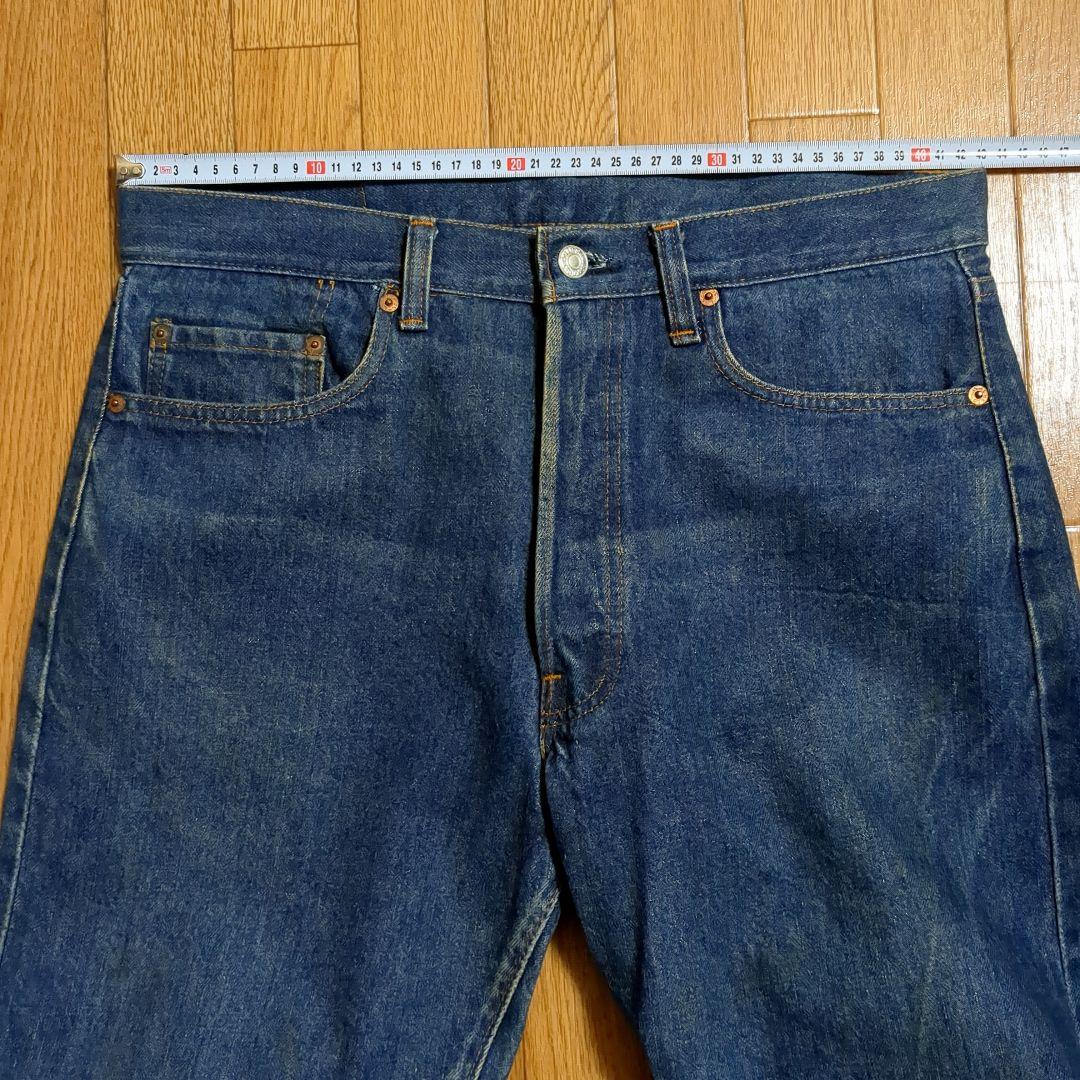 リーバイス501 66後期 W34 リーバイス501赤耳 70s 66後期