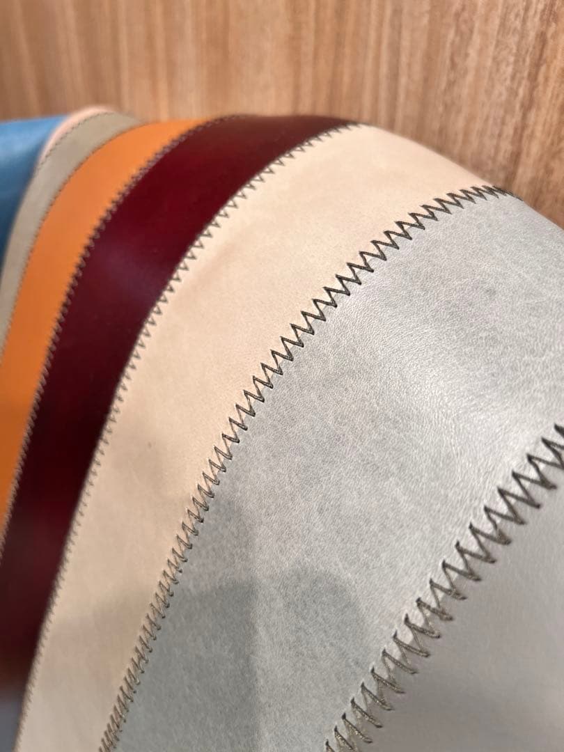 ストライプ柄 アームチェア