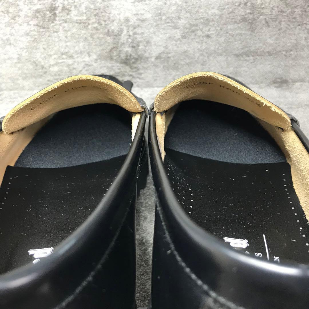 【美品】The Kenford タンクソール キルトタッセル ローファー 黒