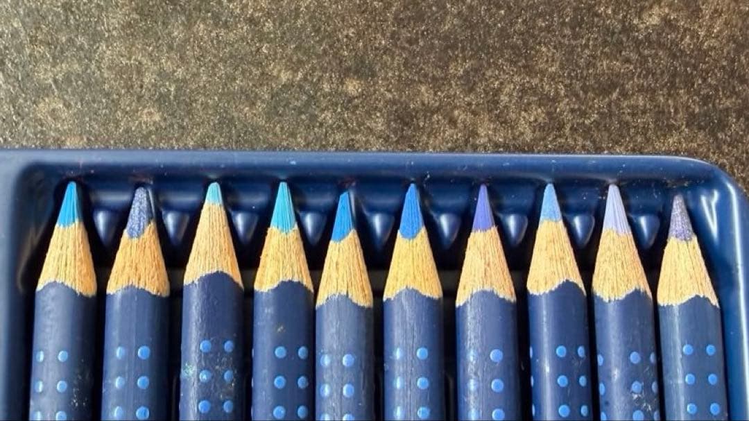 ★ほぼ未使用★ FABER-CASTELL水彩色鉛筆 60色セット