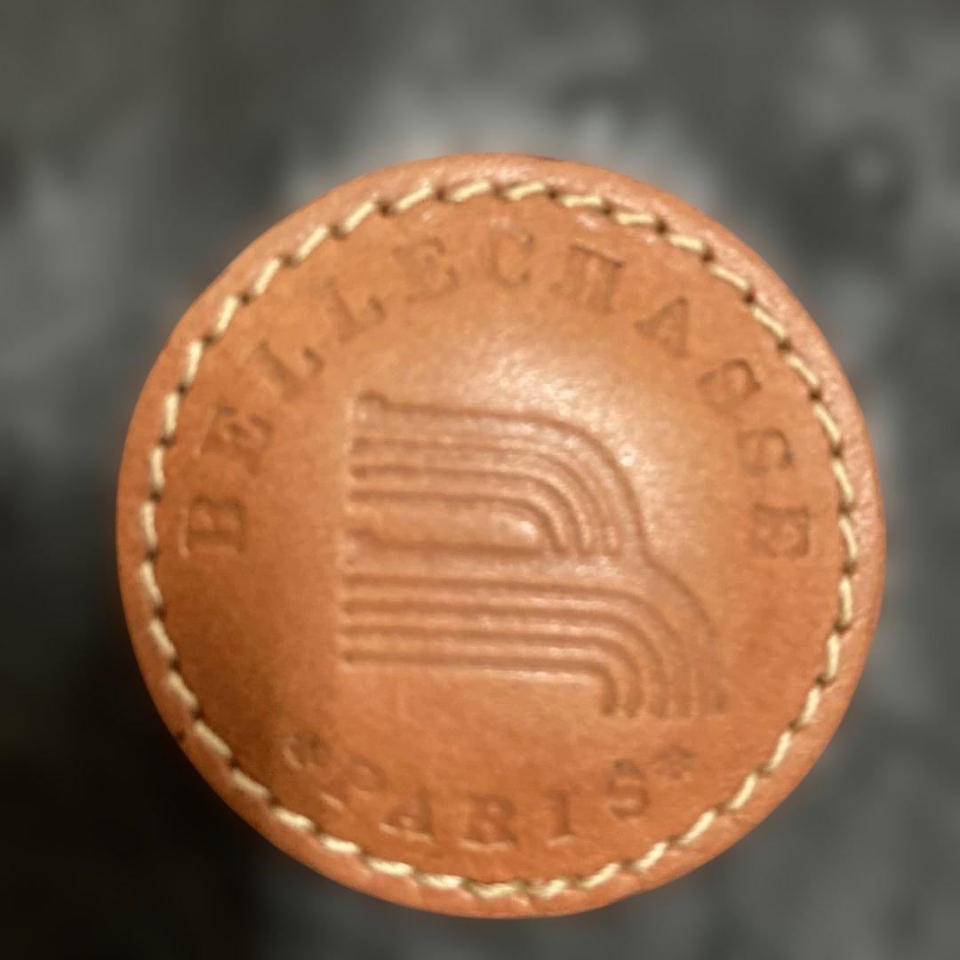 Bellespassé 黒 レザー ボストンバッグ