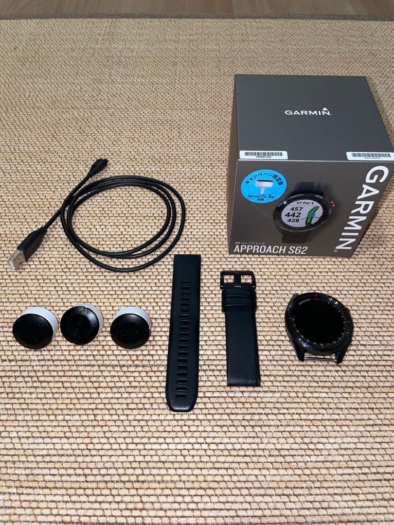 Approach S62、ブラック。 ApproachCT10 ３個同梱。