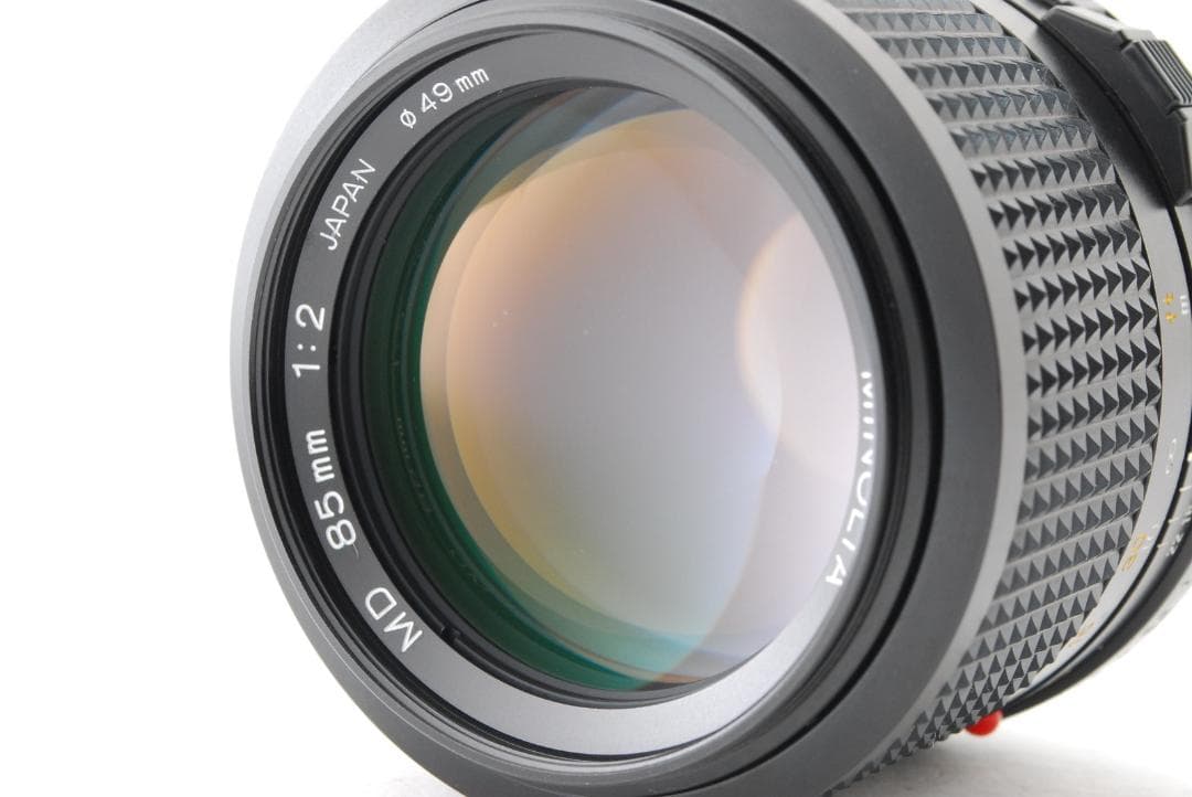 極美品 MINOLTA MD 85mm f/2 レンズ #284