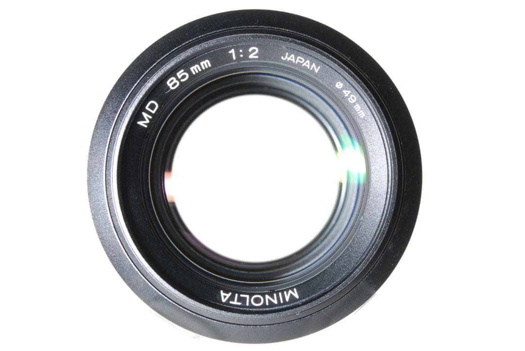 極美品 MINOLTA MD 85mm f/2 レンズ #284