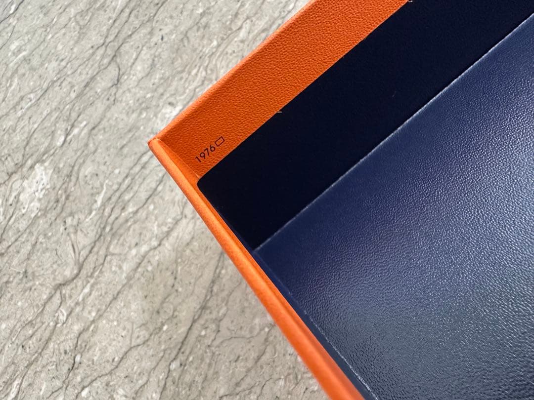 エルメス　Hermes ケリードール　ネイビーボックス　ブルーボックス　鞄　空箱