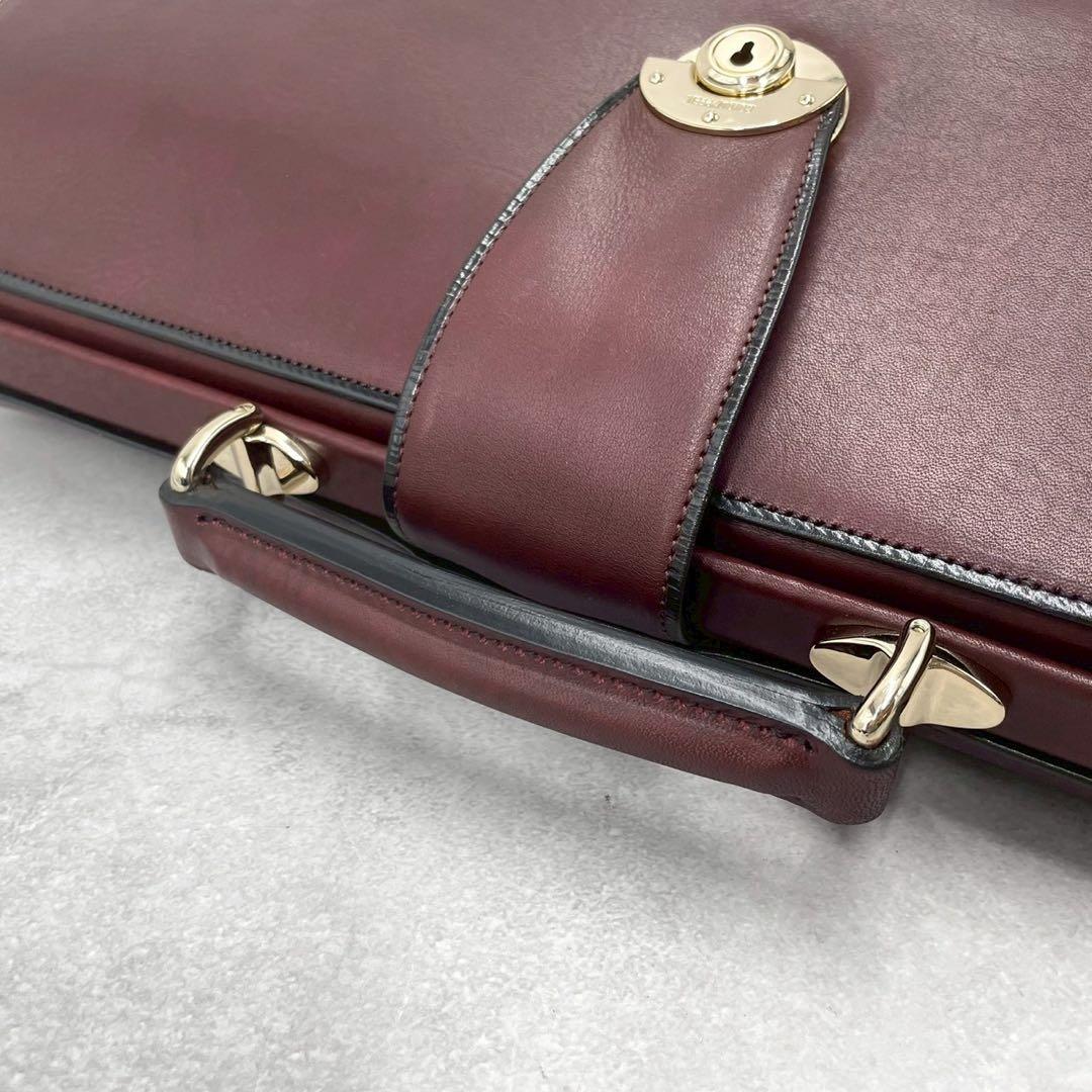 専用【未使用級】ゴールドファイル ダレスバッグ ビジネスバッグ 大容量 ブラウン