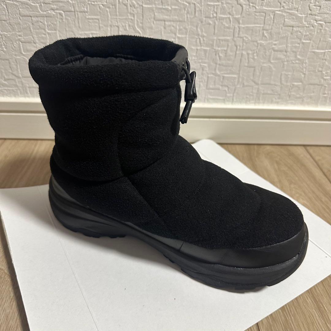 THE NORTH FACE ブラックブーツ 24cm ショート丈