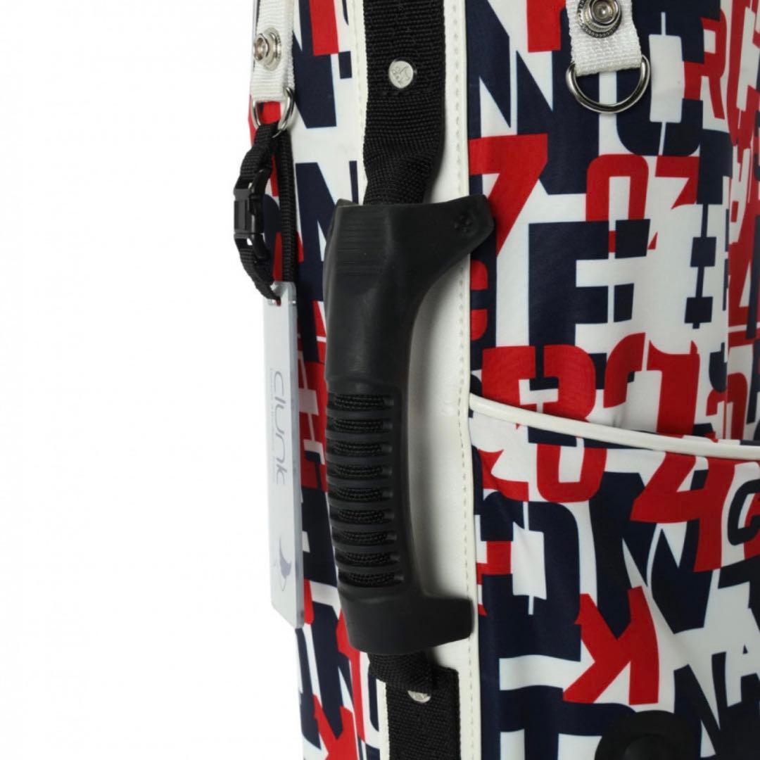 新品未使用！クランク(CLUNK)キャディバッグ 軽量 スタンド式 9型