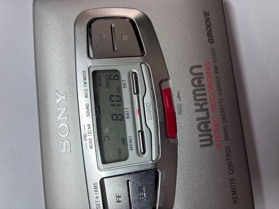 [訳あり] SONY ステレオカセットプレーヤー、WMーGX655