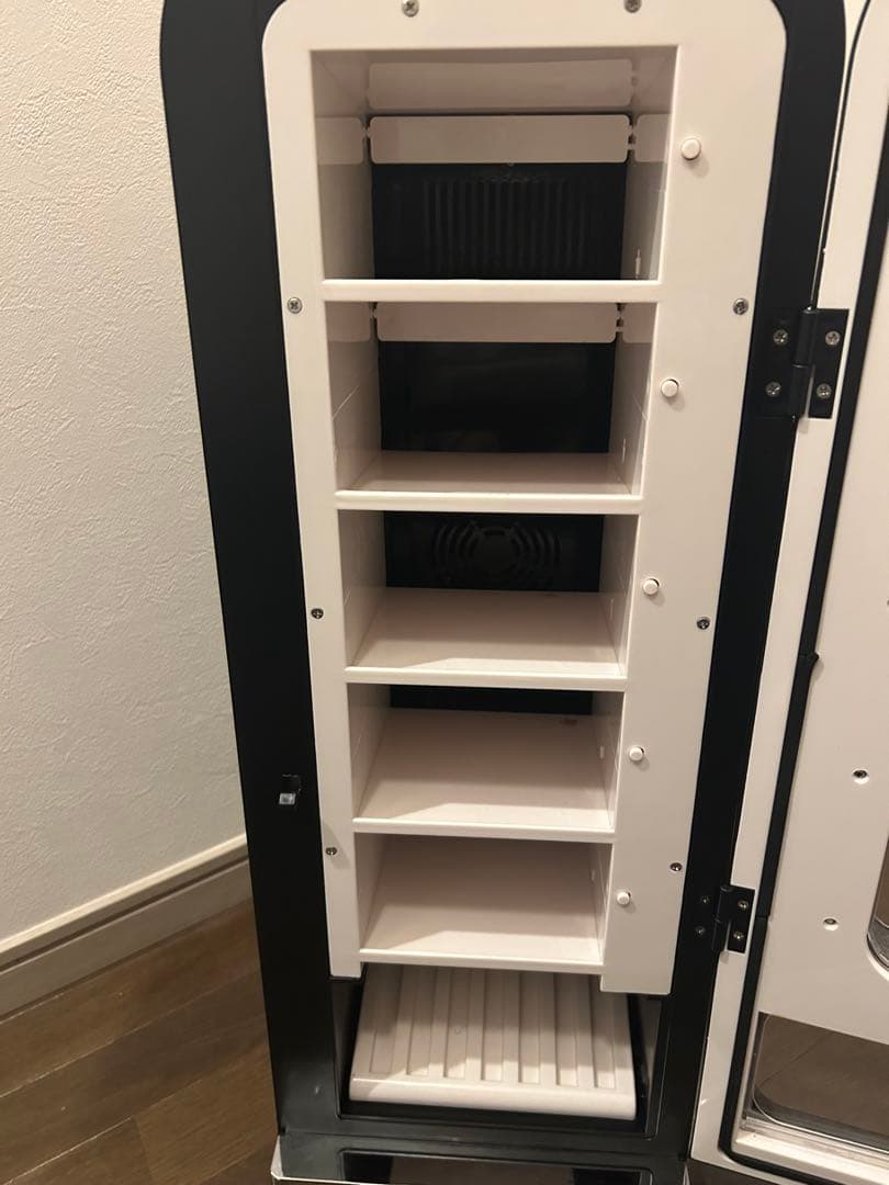 缶専用コンパクト冷蔵庫 黒