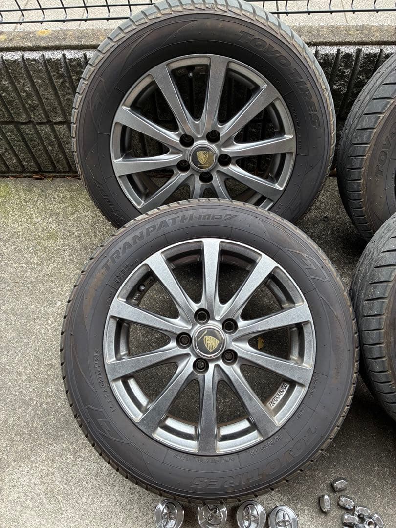 15インチ MANAPAYSPORT 国産タイヤホイール4本セット オマケ付き