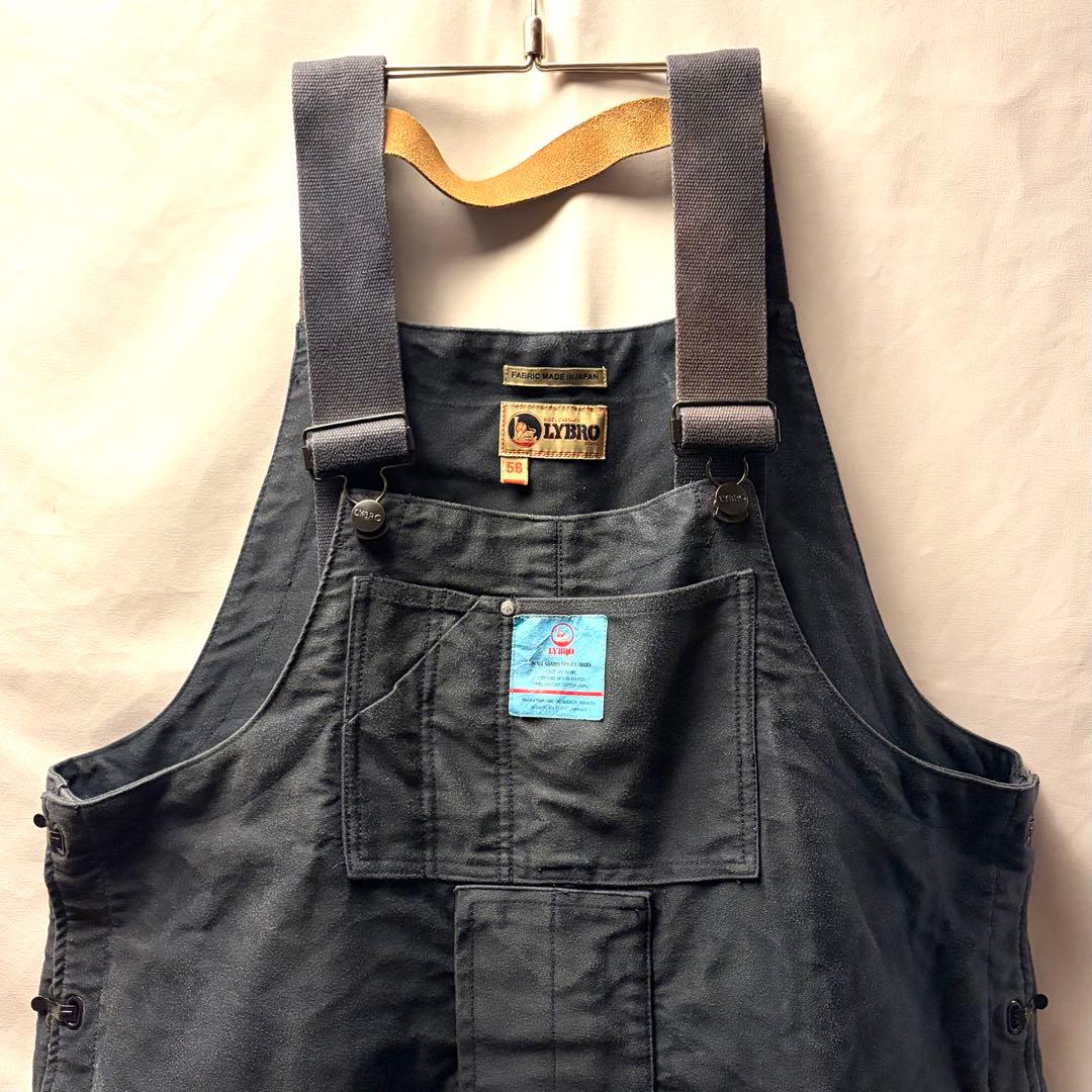 キ*ラ様 LYBRO ネイバルダンガリー（Dark Navy）56（XXXL）古