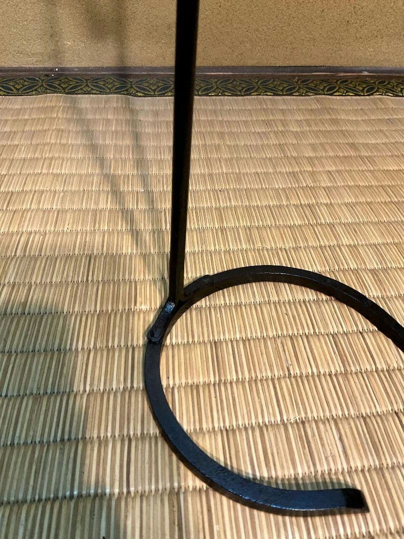 姫路名産　明珍火箸風鈴　五十二代　明珍宗理作　専用台座セット　床置き型