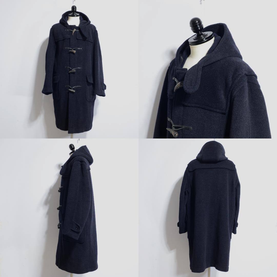 超極上品 ムーアブルック ダッフルコート Rバーリントン Hネイビー 38