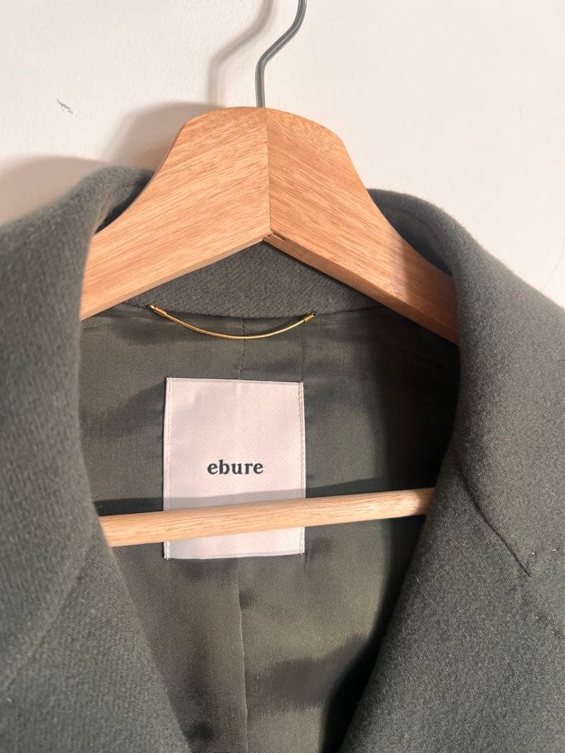 ebure 22AW リュクスメルトン Pコート コート 美品