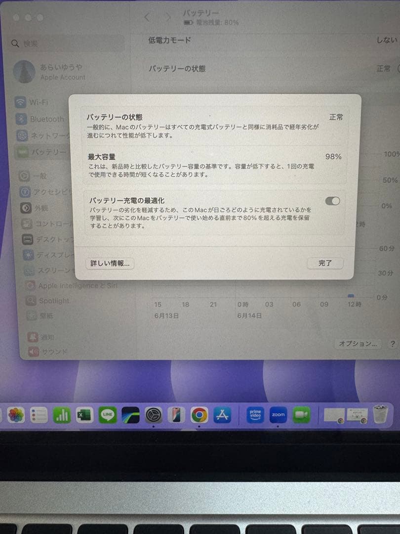 M2チップMacBook Air - 16GB 512GB