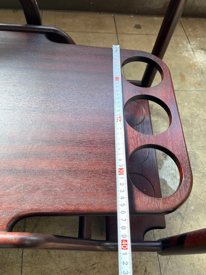 木製ワゴン　北欧レトロ　キッチンカート　トローリーワゴン　※直接引き取り可