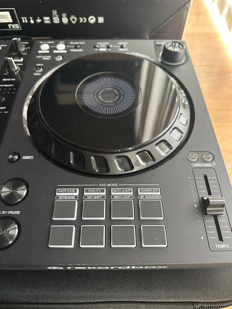 美品　pionner DDJ-FLX6 専用ケース付　化粧箱含め付属品有