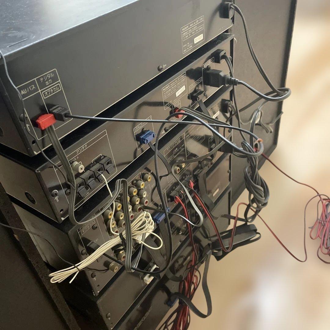 【直接取引手渡し限定】東京都豊島区　ジャンクSONY コンポ LBT-V750