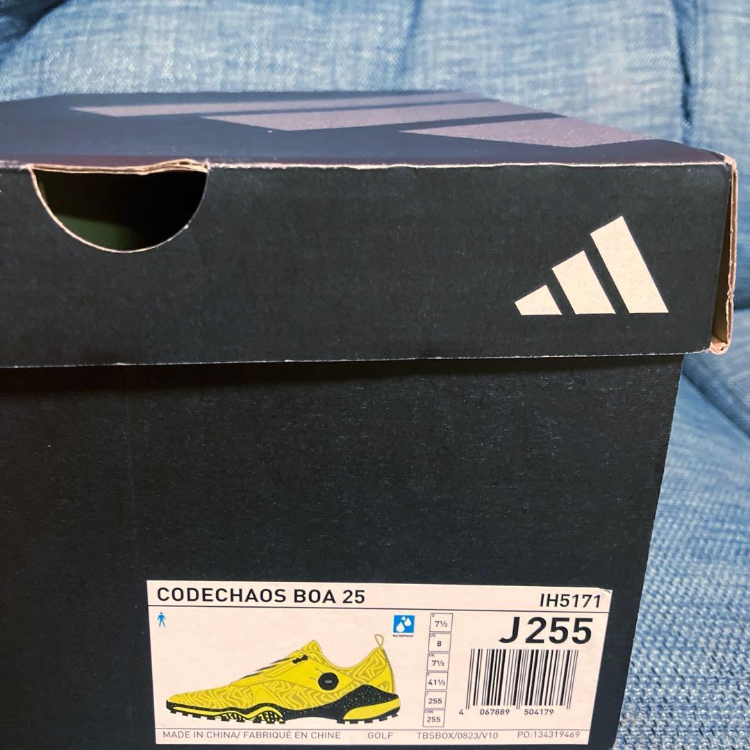 【美品】アディダスコードカオス25BOA 25.5cm
