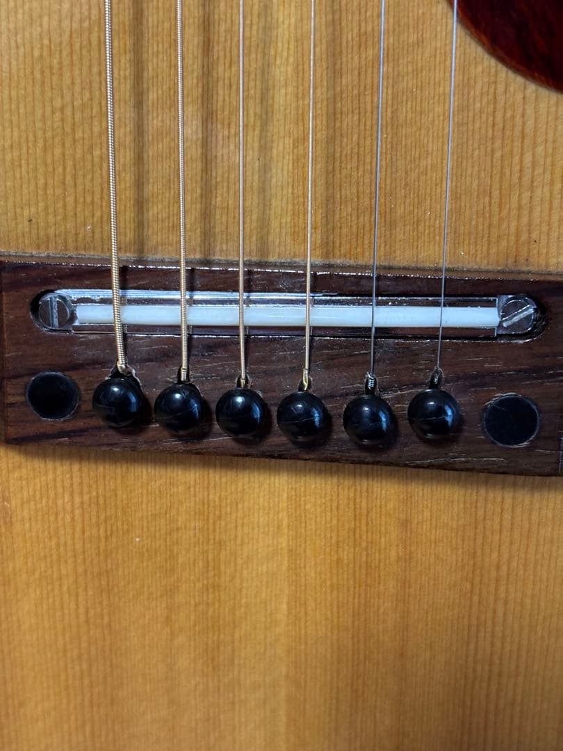 レア❗️KAWAIカワイB25タイプ？　ADJサドル　ジャパンヴィンテージアコギ