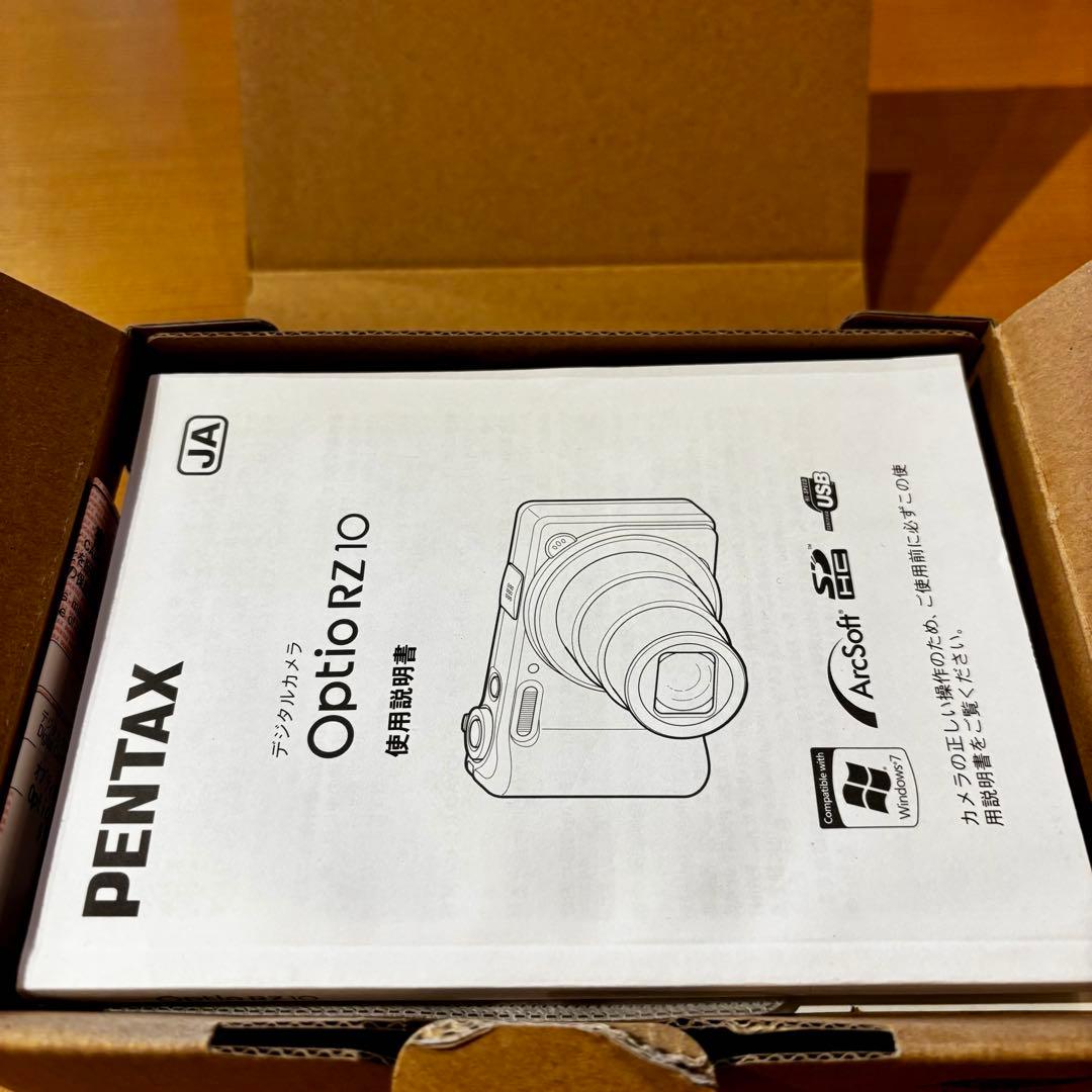未使用★PENTAX★デジタルカメラ★Optio RZ10★ブラック