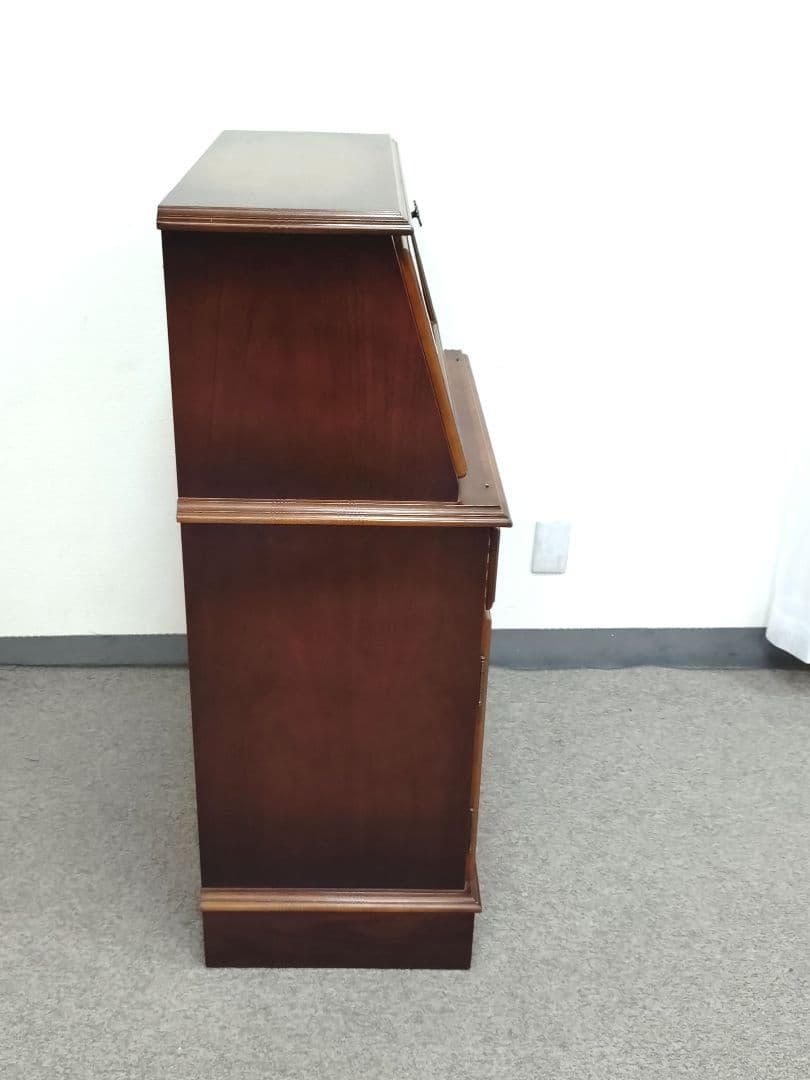 希少 カリモク コロニアル ライティングビューロー ライティングデスク