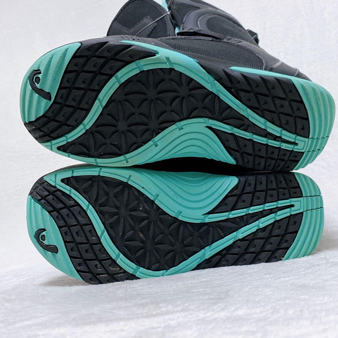 美品　HEAD　スノーボードブーツ　STRIKEBOA　24cm　ミントグリーン