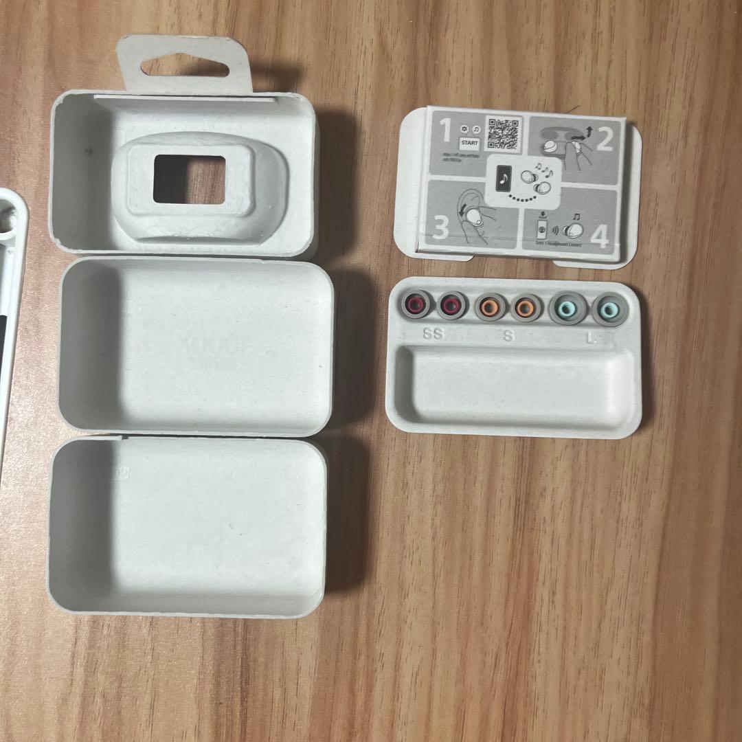 ワイヤレスイヤホン ホワイト SONY WF-1000XM5