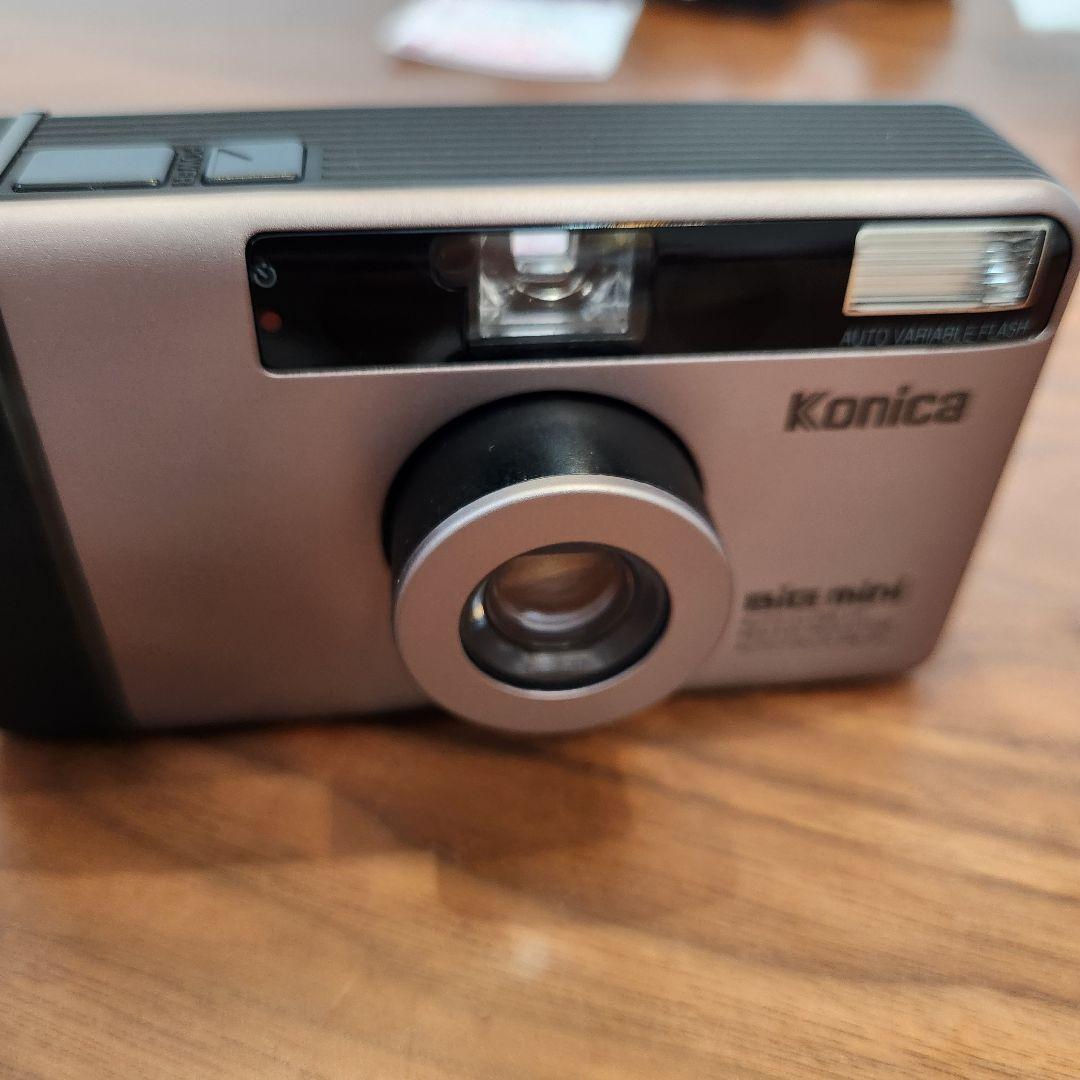 概ね美品　コニカ KONICA BIG mini BM-301 うっすらピンク？