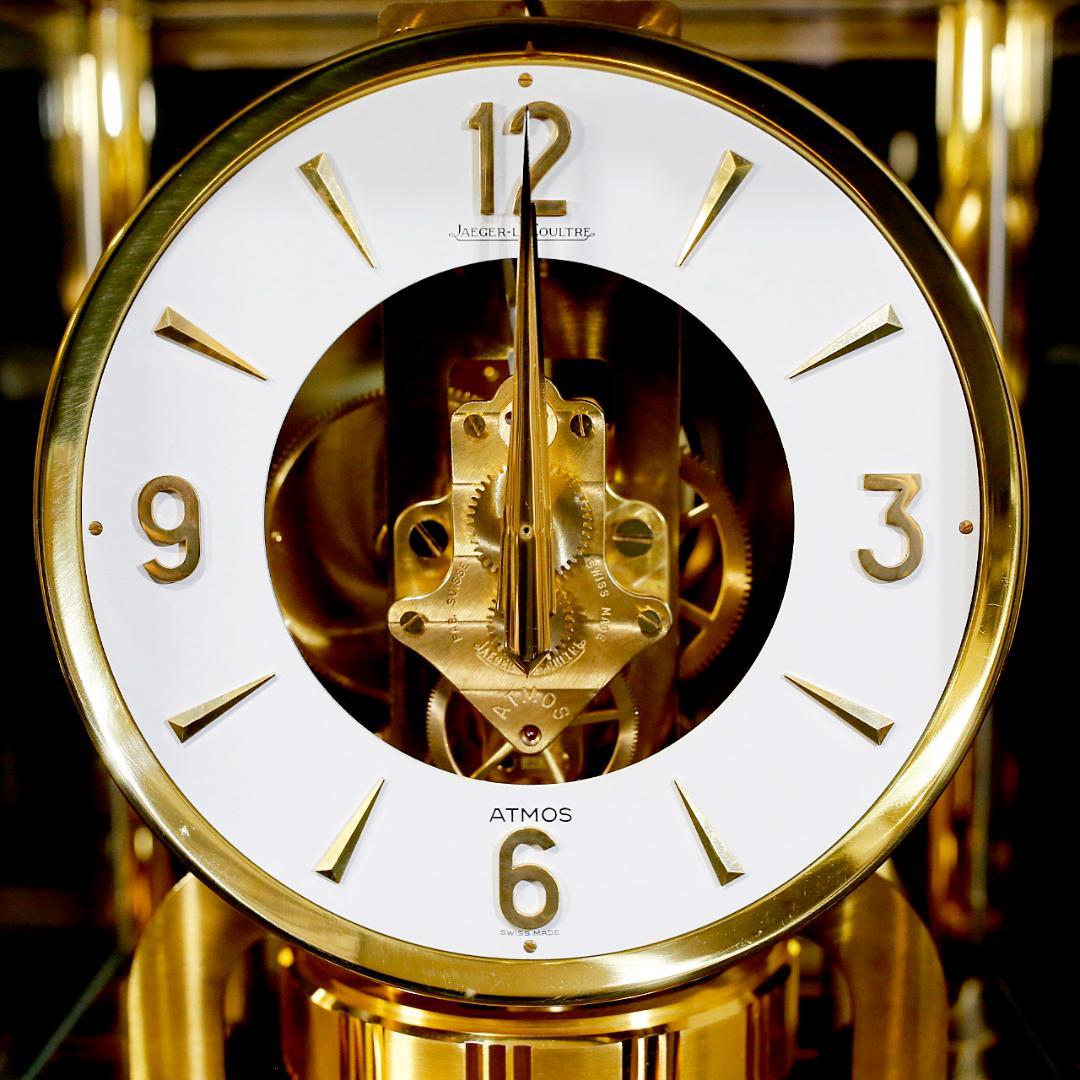 【オーバーホール済み】ジャガールクルト ＡＴＭＯＳ アトモス 永久時計 置時計