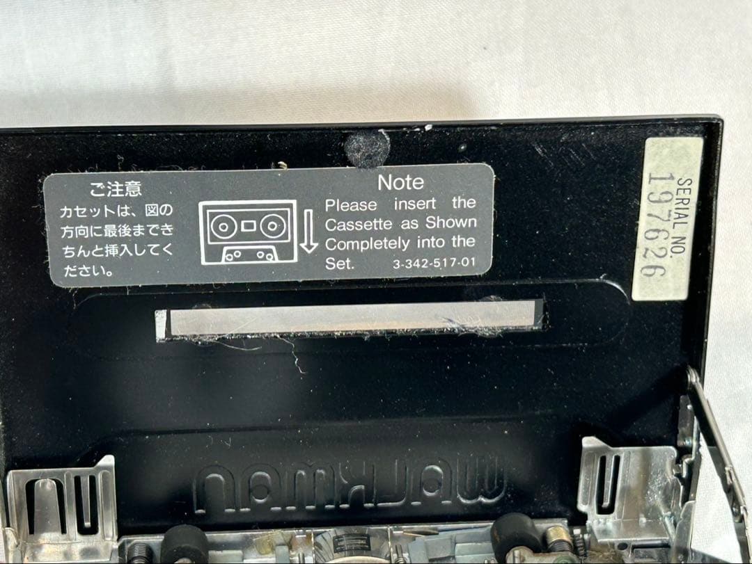 SONY WALKMAN WM-501 Blackジャンク品