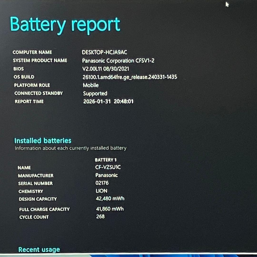 レッツノート CF-SV1RDLVS/第11世代/ノートパソコン/Core i5