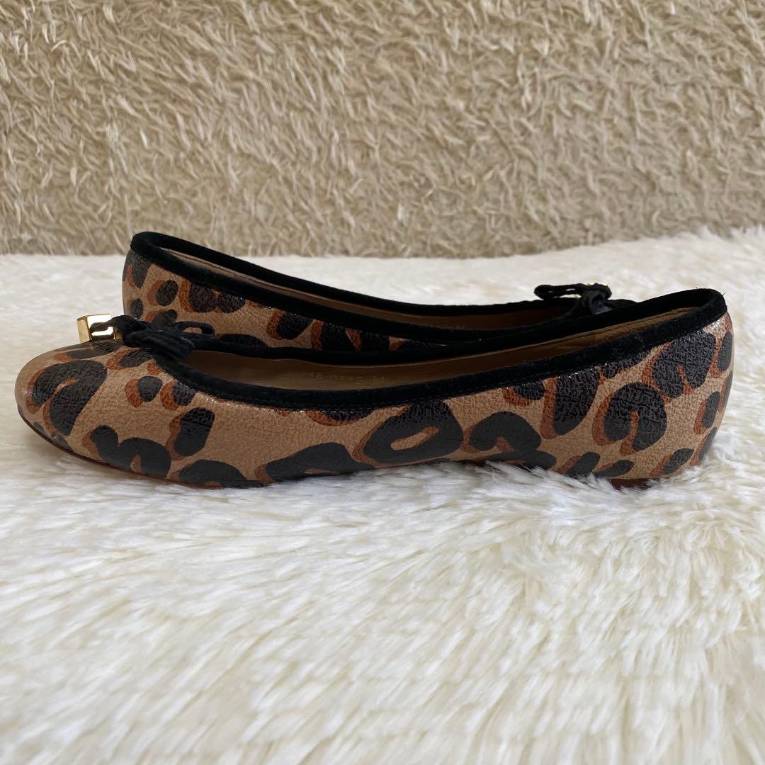 ✨美品✨LOUIS VUITTON ルイヴィトン フラットシューズ レオパード柄