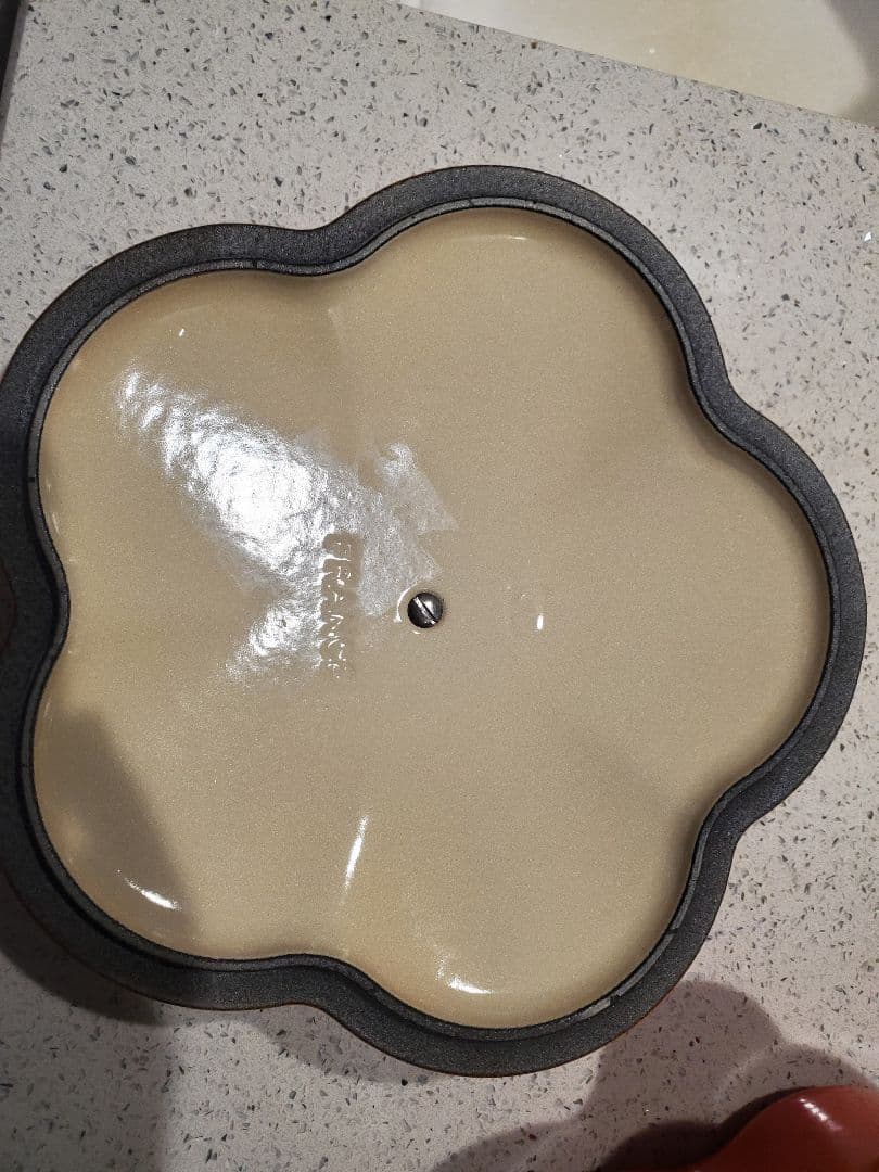 ル・クルーゼ　ココットロンド　フルール　ラムカンダムール　セット