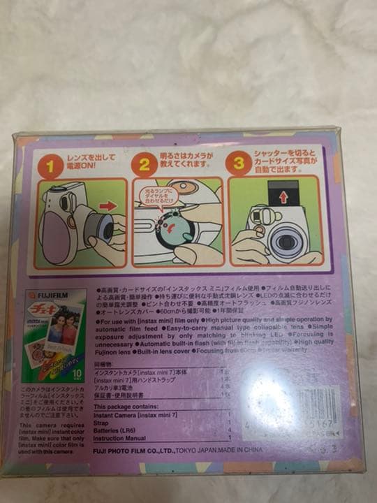 FUJIFILM INSTAX mini7 ポップンパステル