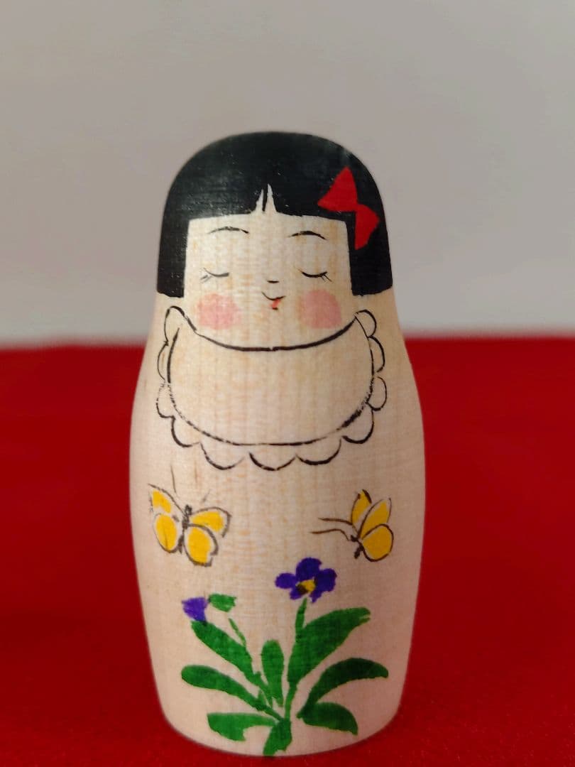伝統こけし　本間直子工人　マトリョーシカこけし