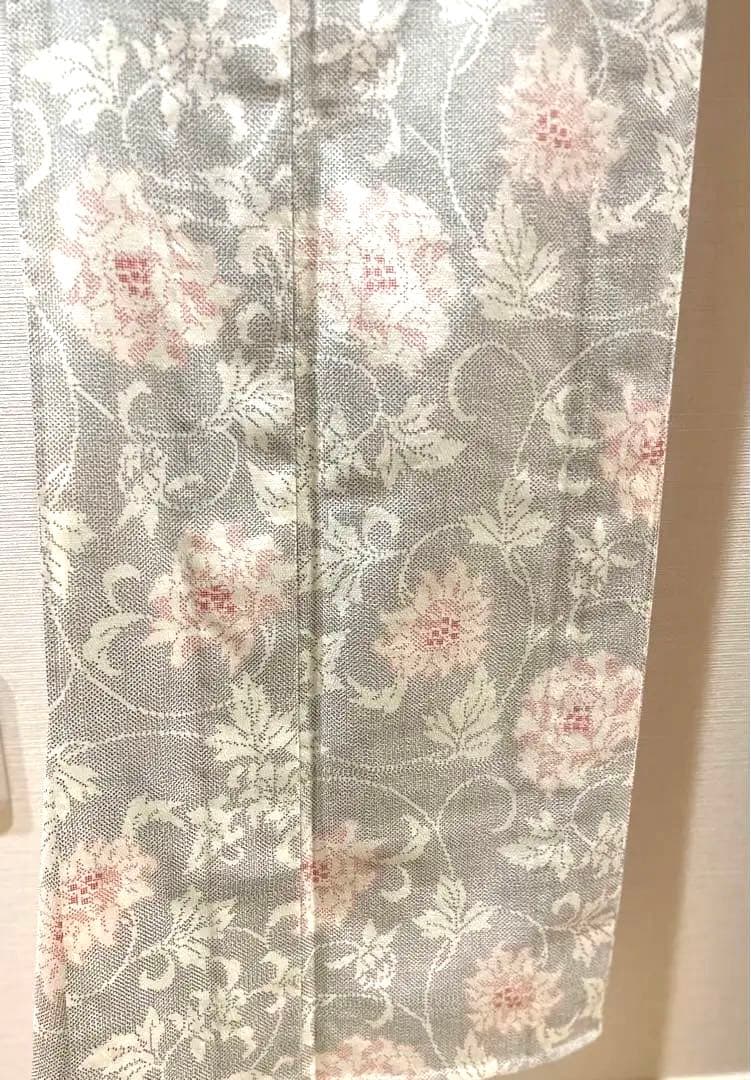 塩沢紬　単衣