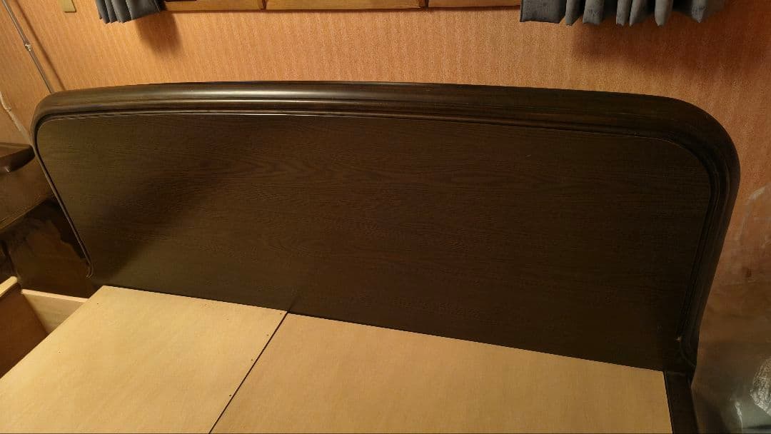 ✶直接引取り限定✶木製 ダブルベッド